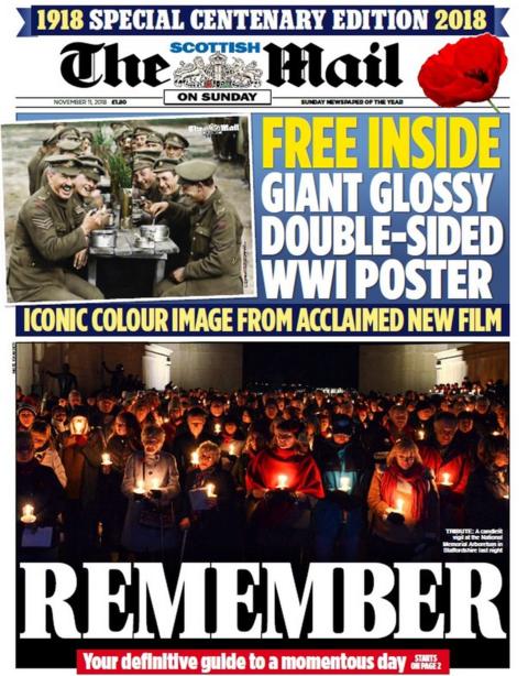 Scotland's Papers: 'We Shall Never Forget' - BBC News