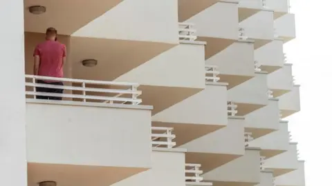 EPA Balconys at this hotel where Freddie Pring fell from
