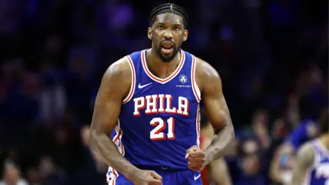 Philadelphia 76ers' Joel Embiid