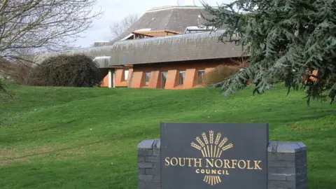 Geograph/Ian Robertson South Norfolk Council offices in Long Stratton