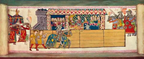 Getty Images Jousts at Westminster