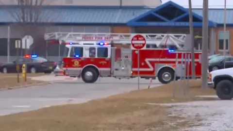 Fire truck in Iowa