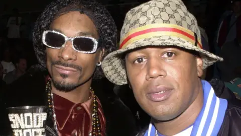 Getty Images Snoop Dogg and Master P.