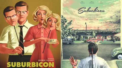 James Gilleard / Tom Coupland  Suburbicon posters