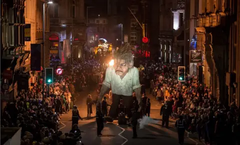 OLI SCARFF/AFP/Getty Images Parade in Hull