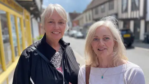 Ben Schofield/BBC Diane Lovegrove (left) and Jacky Danagher (right)