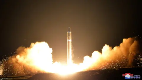 kcna North Korean missile launch