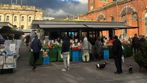 BBC Ashton-under-Lyne town centre market