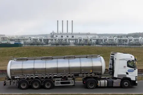 Getty Images Receiving station for the Nord Stream 2