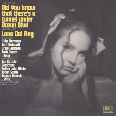 Polydor Artwork for Lana Del Rey's Did You Know That There's A Tunnel Under Ocean Blvd?