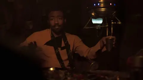 Star Wars/YouTube Donald Glover as Lando Calrissian