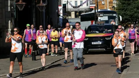 Getty Images Baton in Northampton