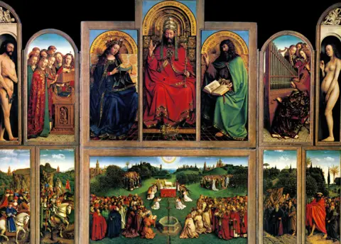 Getty Images Jan van Eyck's the Ghent Altarpiece