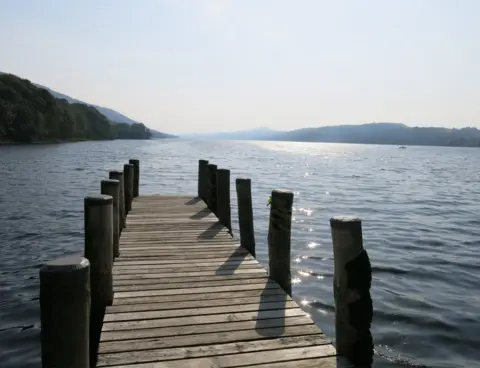 Kay Ringwood An empty jetty on a lake