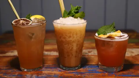 Getty Images Rum cocktails