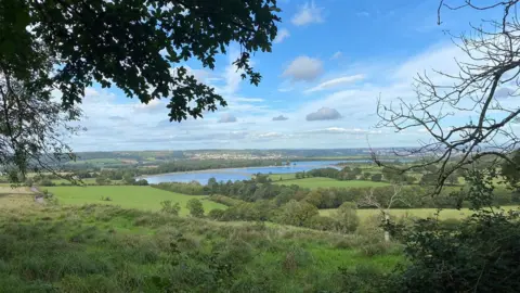 Blagdon reservoir from Felton