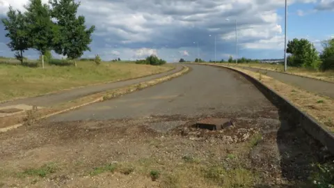 Philip Jeffrey/Geograph Northampton's "road to nowhere"