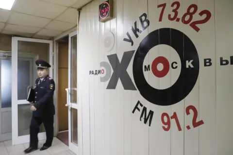 Reuters Ekho Moskvy entrance