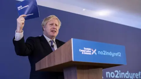 Getty Images Scottish Tory manifesto launch