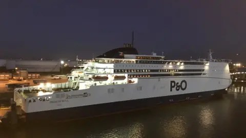 Pride of Hull in Rotterdam