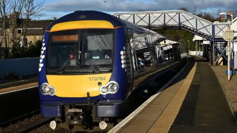 Getty Images Scotrail train