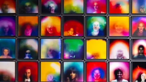 Getty Images Susan Hiller aura photography work