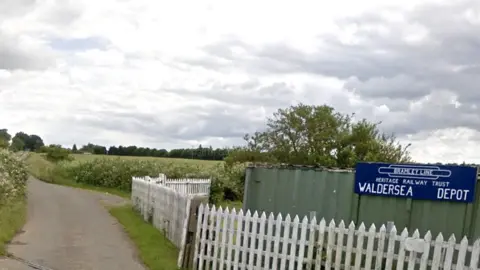 Google The Waldersea Depot on the heritage Bramley Line