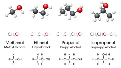Getty Images The alcohol family