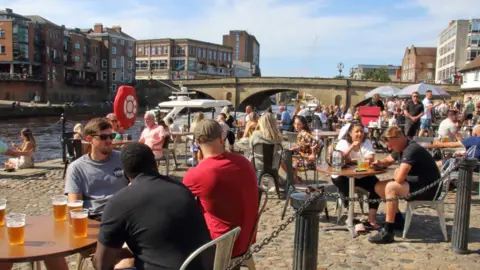 Getty Images Crowds in York