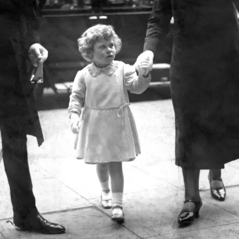 PA Media Princess Elizabeth arriving at Olympia for the Royal Tournament