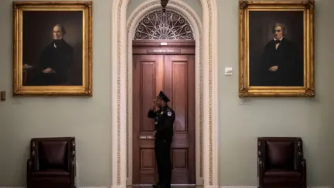 Drew Angerer Security at Senate