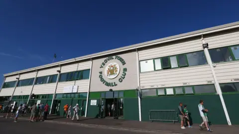 Google Huish Park, home ground of Yeovil Town FC