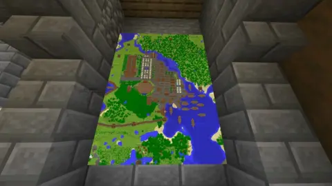 Josh Young/Microsoft/Mojang Map of the server