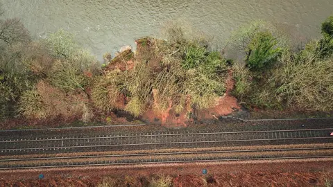 Network Rail Landslip