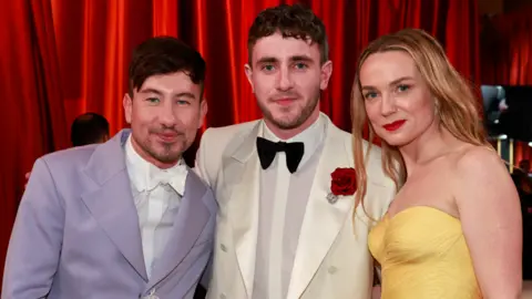 Getty Images Barry Keoghan, Paul Mescal and Kerry Condon attend the 95th Annual Academy Awards on March 12, 2023 in Hollywood, California