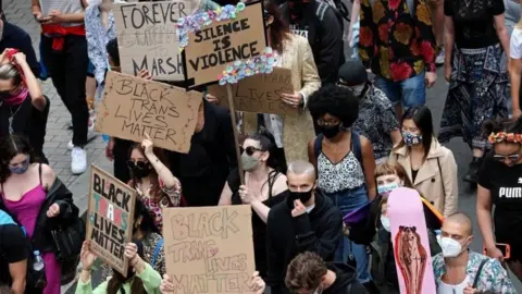 Reuters Black Trans Matter rally in London