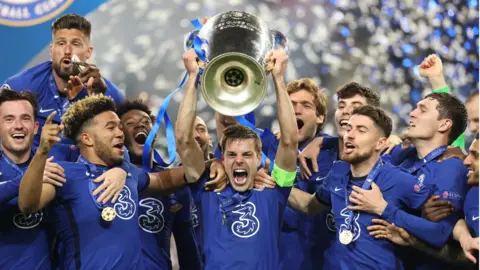 Chelsea are the reigning European champions