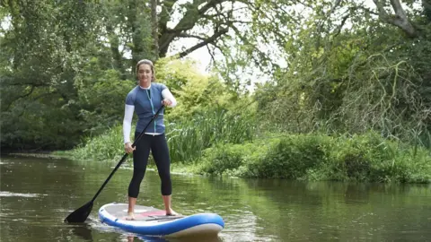 Getty Images Paddleboarding