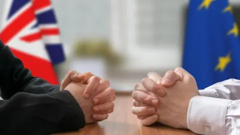 Getty Images Brexit talks concept