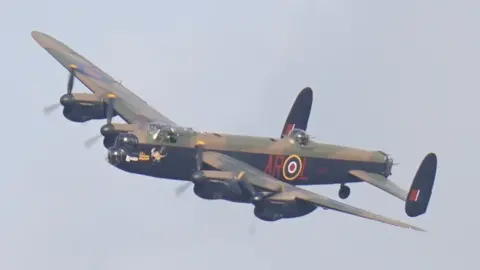 Jonathan Brady The Lancaster Bomber from the Battle of Britain Memorial Flight