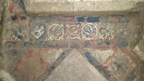 Bath Abbey floor