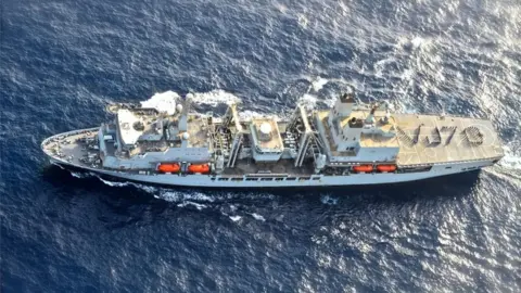 Royal Navy Royal Fleet Auxiliary Ship Fort Victoria