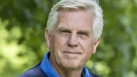 Jeff Gilbert/Shutterstock Steve Rider in May 2022