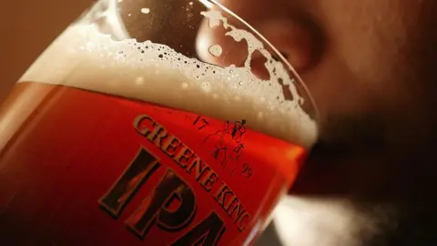 Getty Images Pint of Greene King IPA