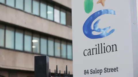 PA Carillion sign