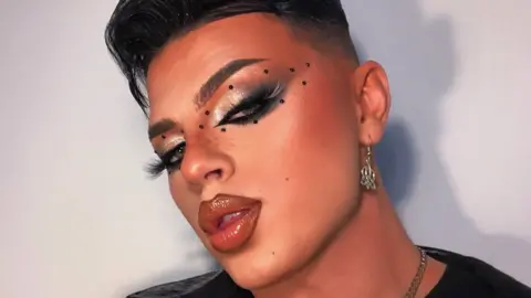 Wezley Webber Wezley Webber with dramatic makeup look