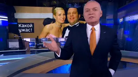 Rossiya 1 Screen grab from a Russian TV show