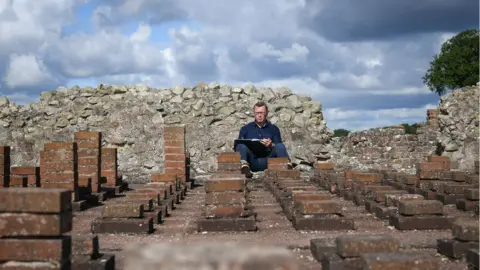 Camelot Mike Law at Wroxeter