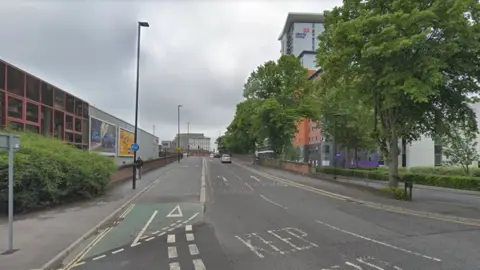 Google A33 Terminus Terrace in Southampton