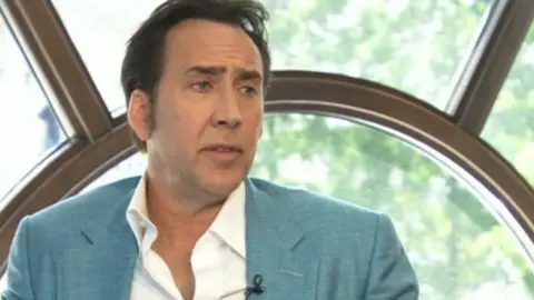 Actor Nicholas Cage